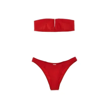 Zimmermann Everley V Wire Bandeau Bikini Set