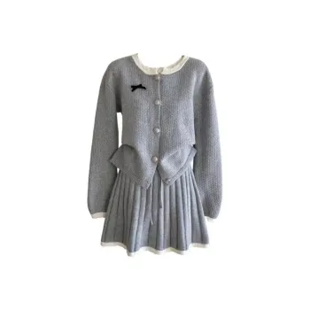 Lookinto Skirt Set Women's Gray