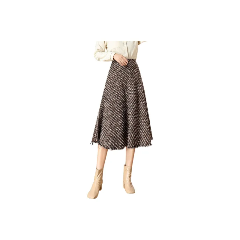 Weixi Casual Long Skirts Women's Multicolor-0
