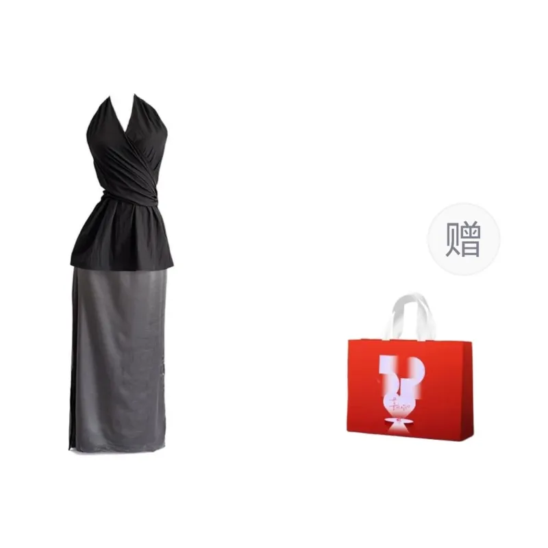 BEAUTIFUL CONFESSION Skirt Set Women's Black-6