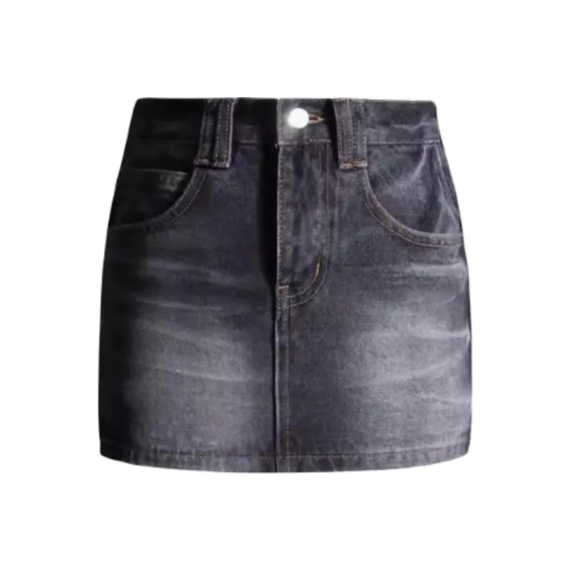 ZNZX Denim Short Skirts Women's-0