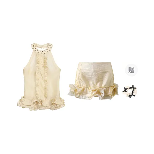 TURN UP Two Piece Skirt Sets Women's