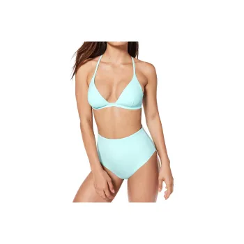 Lululemon Deep Sea Two-Piece Swimsuits Women's Pink Blue