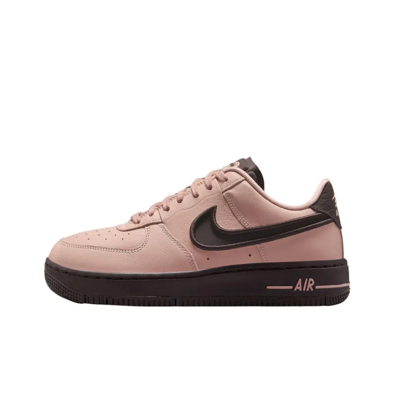 Nike Air Force 1 Anti Slip Wear Resistant Low Top Skateboard Shoes Women's Pink-0