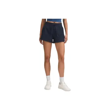 Lululemon TexturedClassic-Fit Sports Shorts Women's Marine Blue