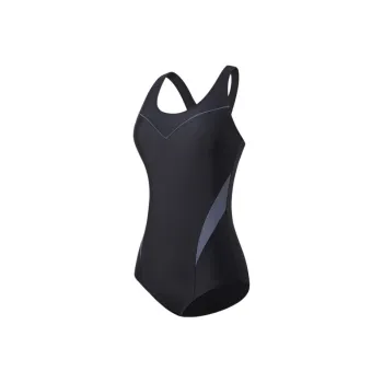 Watertime One piece Swimsuit Women's Black Gray