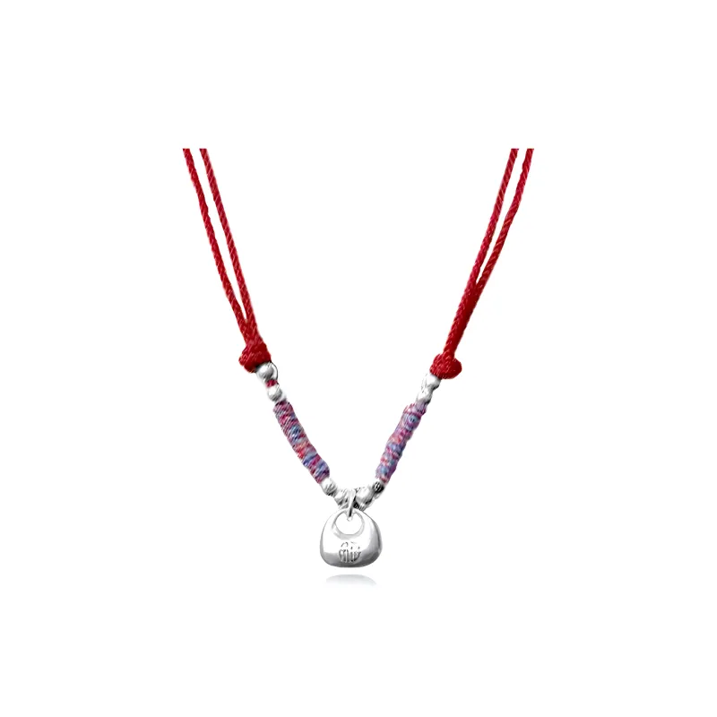 Seven Seven Silver Jewelry S999 Fine Silver Necklaces Unisex-5