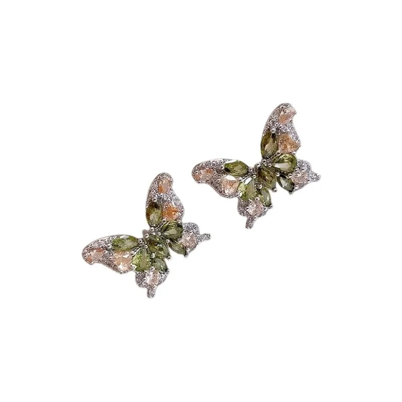 Drejew Zircon Stud Earrings Women's-0