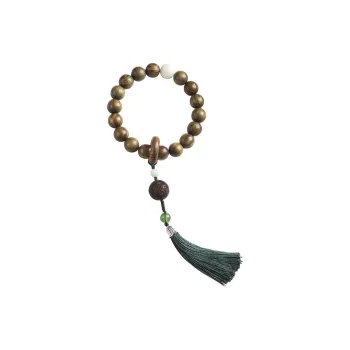 Zhiyi Green Sandalwood Bracelets Unisex