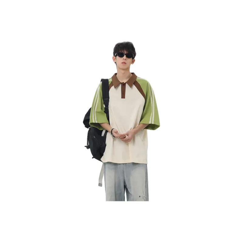 YINLEI Polo Shirts Men-2