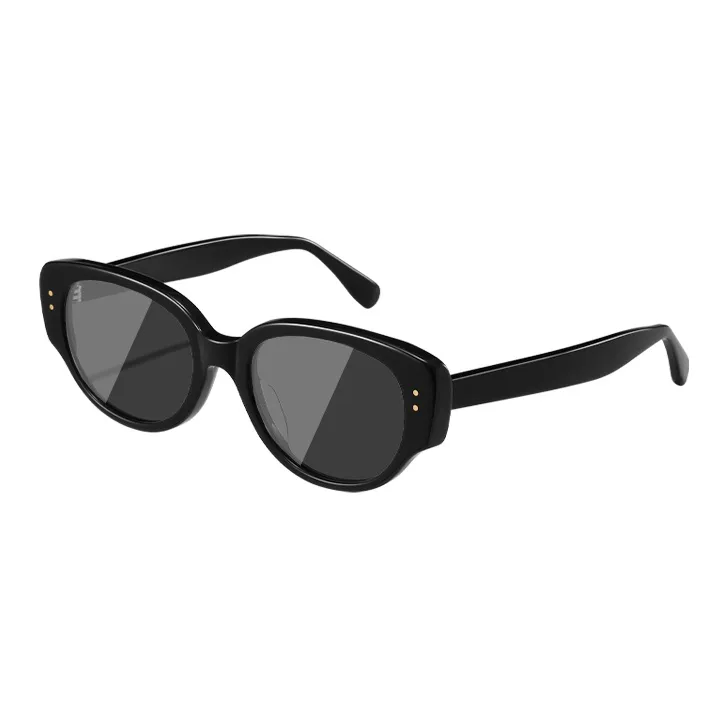 BERTHA Plate Frame TR/Memory Plastic Cat Eye Sunglasses Unisex-3
