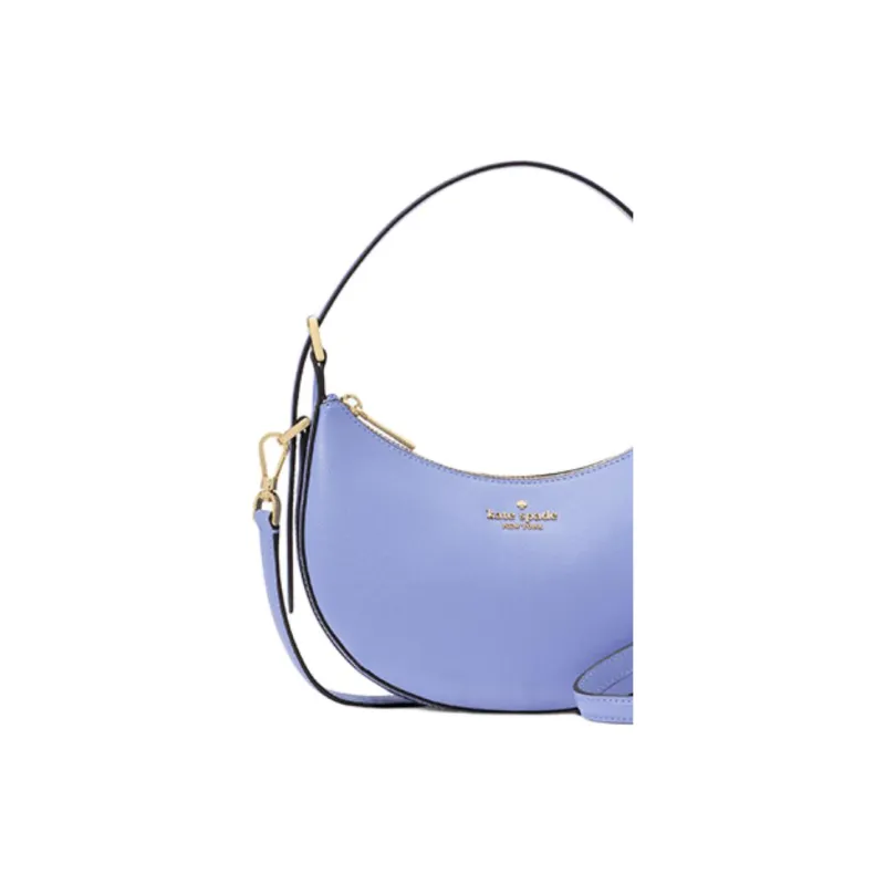 Kate Spade Cow Leather One Shoulder Handbag Medium Size Women's Blue-2