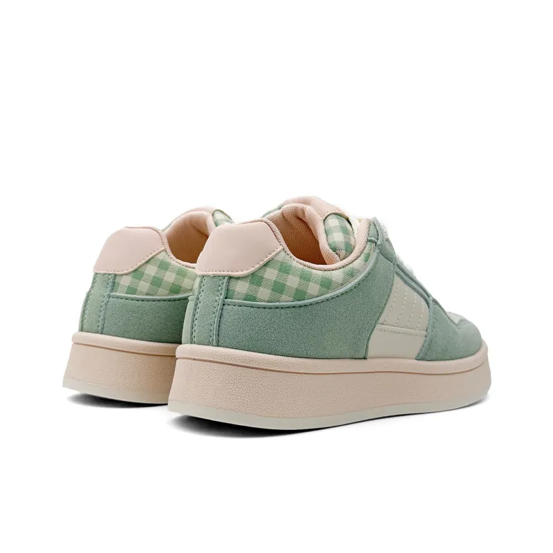 Mengsai Cushioning, Wear Resistant Low Top Skateboard Shoes Women's Guava Pink-5