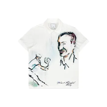 LACOSTE x Visionaire Polo Shirt Unisex White