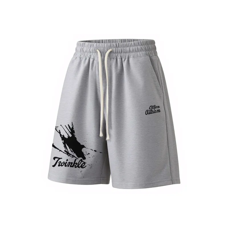 Small Columns Under The Sea Casual Shorts Unisex-4
