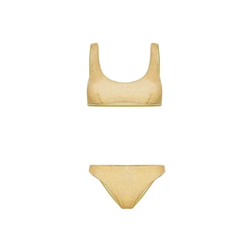 Oséree Lumière Lurex Sleeveless Bikini Set