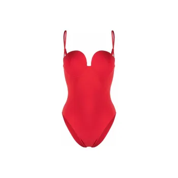 Magda Butrym Retro Bustier Swimsuit