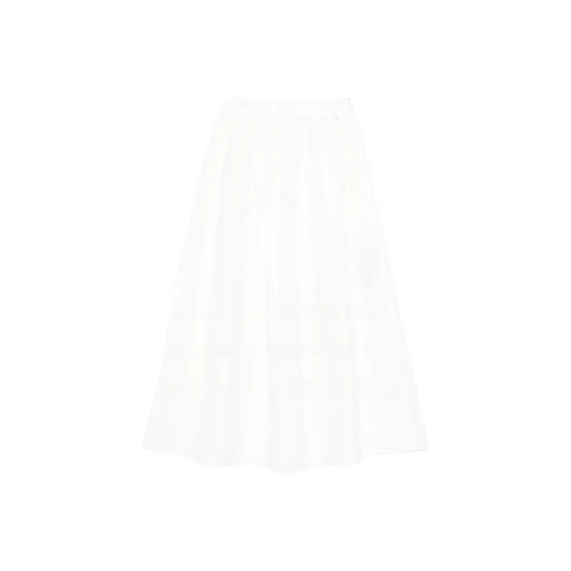 LIU·JO Embroidered Midi Skirt-0