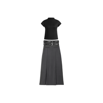PLANE DRIFT Two Piece Skirt Sets Women's
