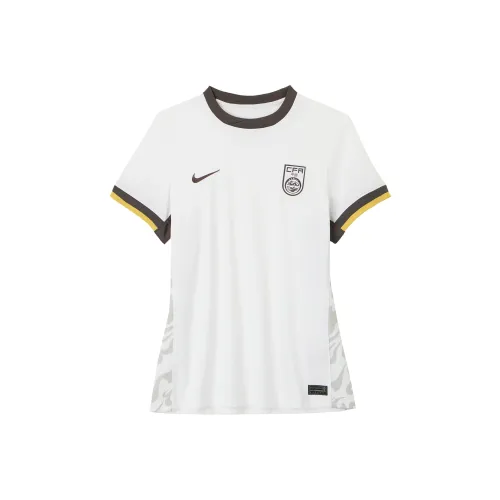 Nike Dri FIT Soccer Jersey Women's White/Medium Gray