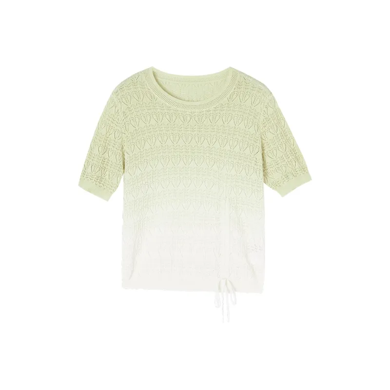 XIANGYING T Shirt Women's Fruit Green-0