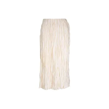 VINCE Satin Midi Skirt