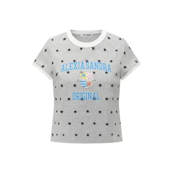 Alexia Sandra T Shirts Women's Gray