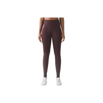 Lululemon Wunder Under Athletic Trousers Women's Red Brown