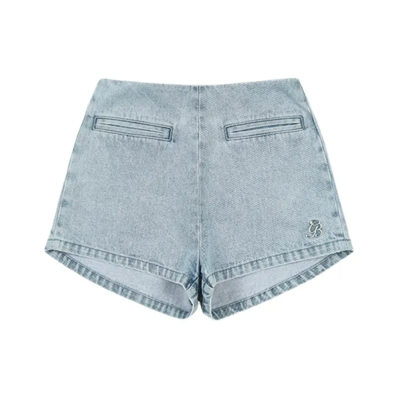 GOOD BAI Denim Shorts Women's Blue-0