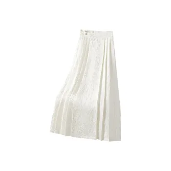Cypress House Casual Long Skirts Women's Pearl White