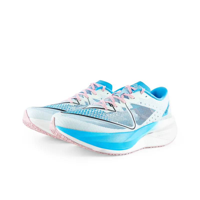 PEAK UP30 4.0 Running Shoes Unisex Low Top Super Light White Blue-3
