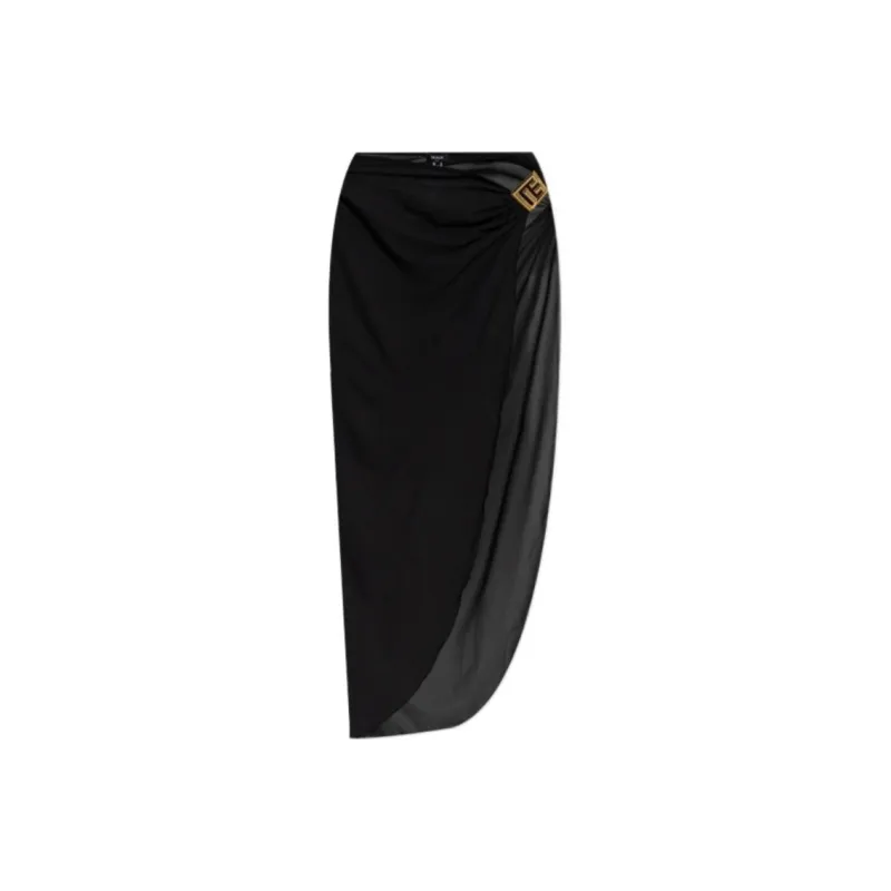 BALMAIN Logo Plaque Beach Pareo-0