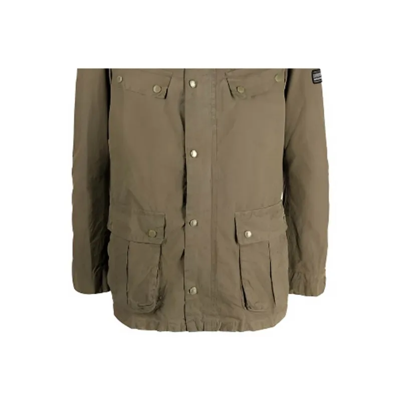 BARBOUR Logo Patch Long Sleeved Jacket-4