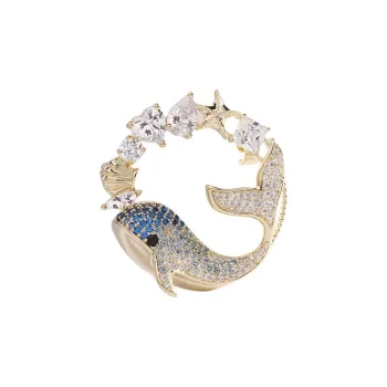 Yamaichi Maru Copper Brooches Women's