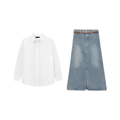 Lookinto Two Piece Skirt Sets Women's