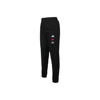 Kappa Athletic Trousers Women's Black/Peach/Silver
