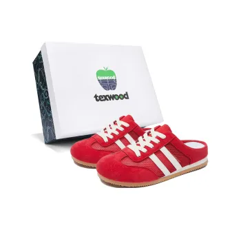 TEXWOOD Quiet Slip Resistant Closed Toe Slippers Women's Box