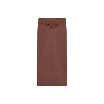 ZARA Casual Long Skirt Women's Brown