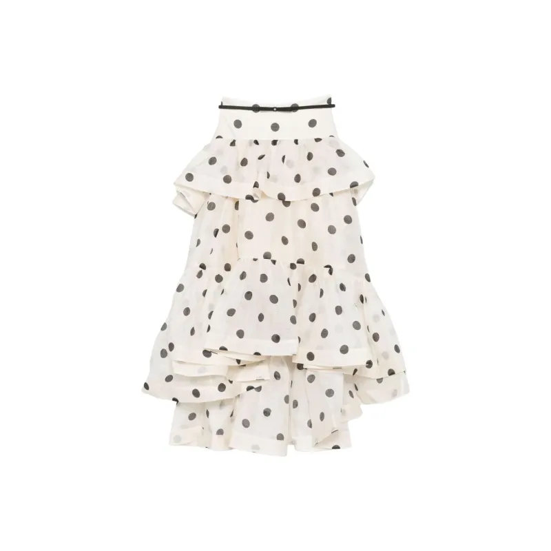 Zimmermann Crush Midi Skirt-0