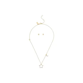 COACH Titanium Necklaces Unisex Gold