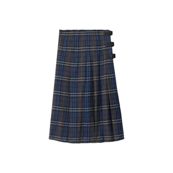 Burberry SS25 Casual Short Skirts Women's Bright Oxford Blue
