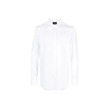 Brioni Spread collar Cotton Shirt