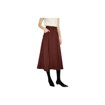 Late White Skirt Women's Ancora Red