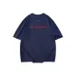 Navy Blue (Red Text Embroidery)