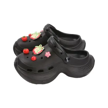 Thin Strips Sandal Slippers Women's, Black