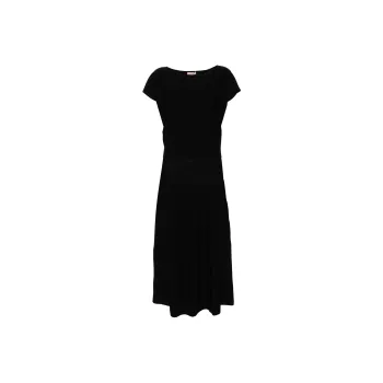 Twinset Ribbed Blouse And Skirt
