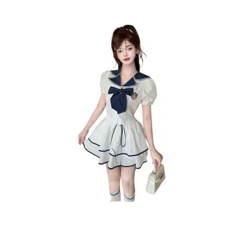DGMZ Two Piece Skirt Sets Women's White Set