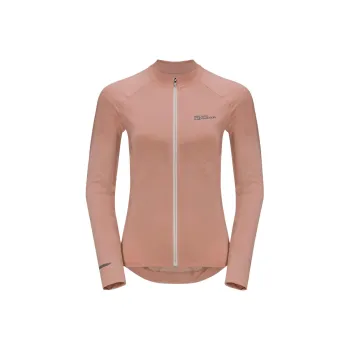 Jack Wolfskin Gravex Fz Ls W Cycling Clothing Women's Rose Dawn