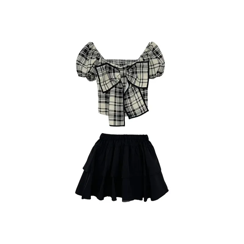PLANE DRIFT Two Piece Skirt Sets Women's-0