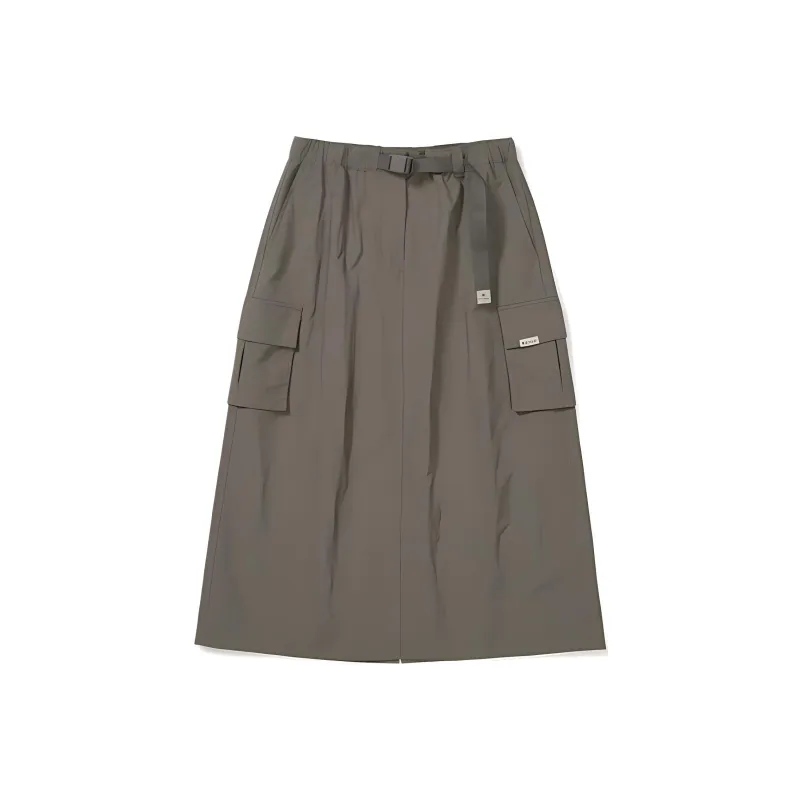Snow Peak Cample Casual Long Skirts Women's-0